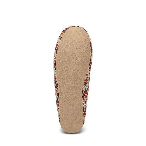 alternate view Womens Minnetonka Cally Slipper - Cream MinookamiiALT3