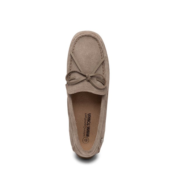 alternate view Womens Minnetonka Loafer Moccasin - GreyALT2