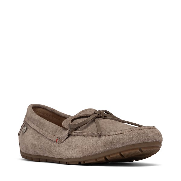alternate view Womens Minnetonka Loafer Moccasin - GreyALT5