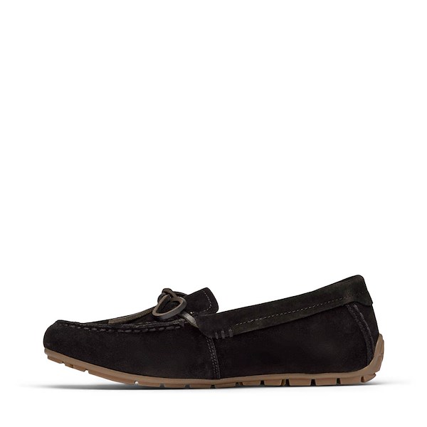 alternate view Womens Minnetonka Loafer Moccasin - BlackALT1