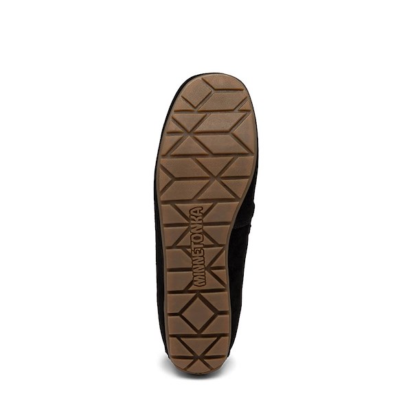 alternate view Womens Minnetonka Loafer Moccasin - BlackALT3