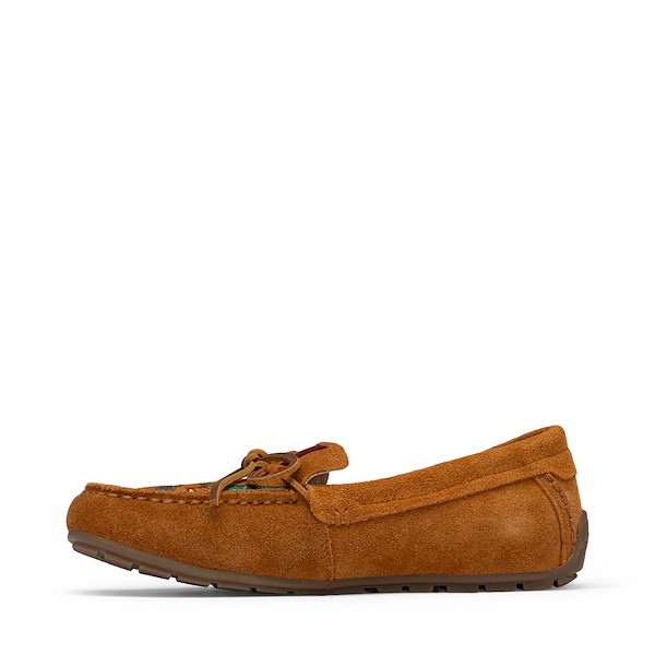 alternate view Womens Minnetonka Loafer Moccasin - Brown SunsetALT1