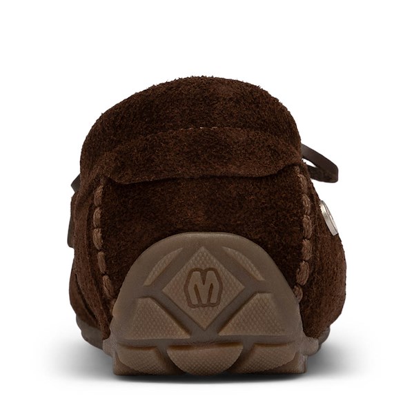 alternate view Womens Minnetonka Loafer Moccasin - Dark ChocolateALT4