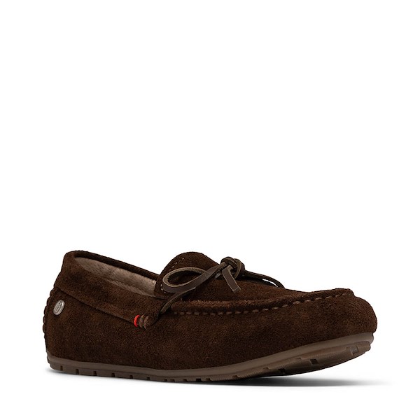 alternate view Womens Minnetonka Loafer Moccasin - Dark ChocolateALT5