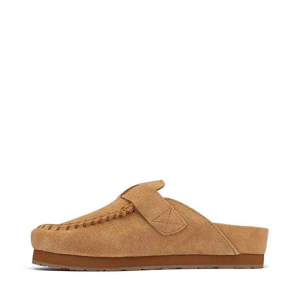 alternate view Womens Minnetonka Buckle Clog - CinnamonALT1