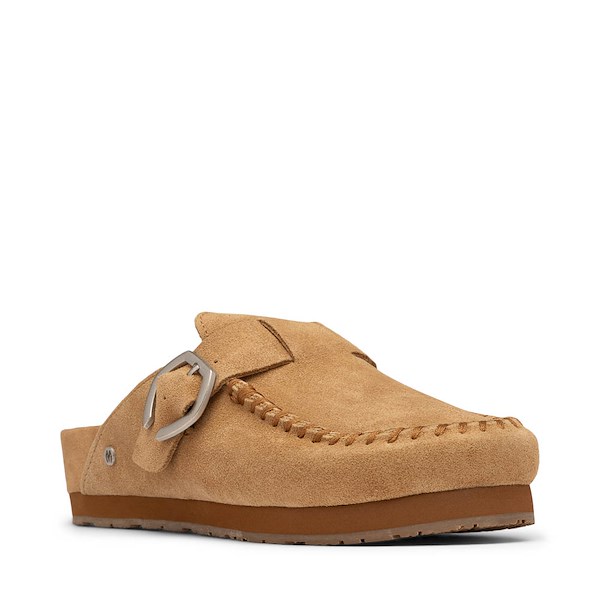 alternate view Womens Minnetonka Buckle Clog - CinnamonALT5