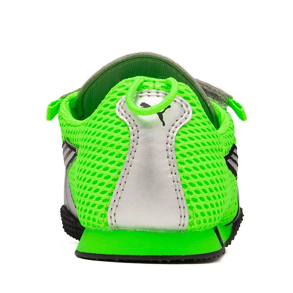 alternate view PUMA H-Street OG Sneaker - Little Kid - Fizzy Green / PUMA SilverALT4