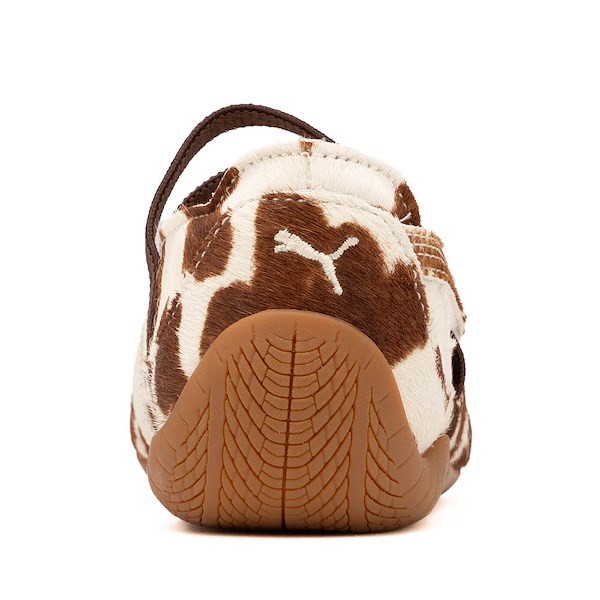 alternate view PUMA Speedcat Ballet Cow Shoe - Big Kid - Chocolate Brown / Warm WhiteALT4