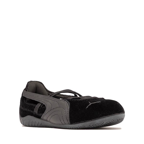 alternate view PUMA Speedcat Ballet Velvet Shoe - Little Kid / Big Kid - PUMA BlackALT5