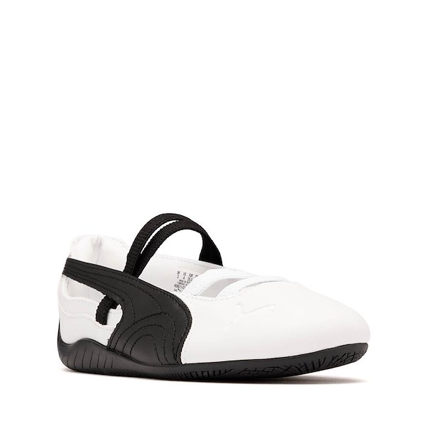 alternate view PUMA Speedcat Ballet Leather Shoe - Big Kid - PUMA White / PUMA BlackALT5