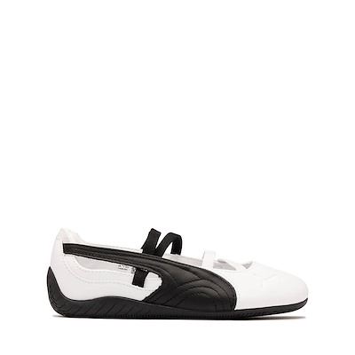 Main view of PUMA Speedcat Ballet Leather Shoe - Big Kid - PUMA White / PUMA Black