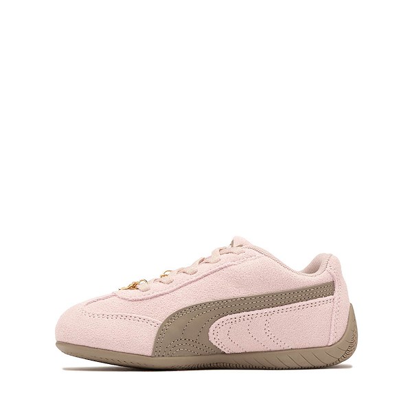 alternate view PUMA Speedcat Charmies Athletic Shoe - Little Kid / Big Kid - Misty Pink / Mouse GrayALT1
