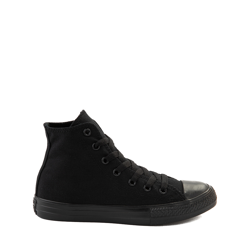 black chuck taylors high top