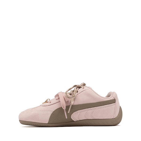 alternate view PUMA Speedcat Charmies Athletic Shoe - Big Kid - Misty Pink / Mouse GrayALT1