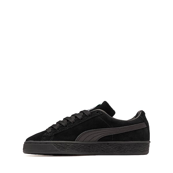 alternate view PUMA Suede Classic Sneaker - Big Kid - PUMA Black / PUMA BlackALT1