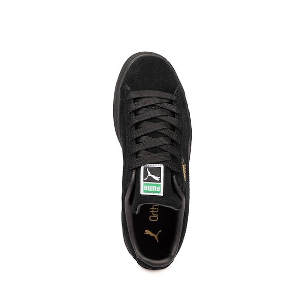 alternate view PUMA Suede Classic Sneaker - Big Kid - PUMA Black / PUMA BlackALT2