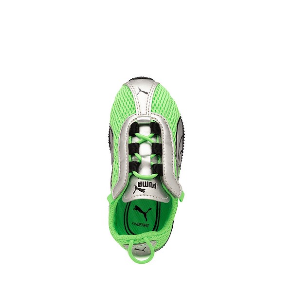 alternate view PUMA H-Street OG Sneaker - Baby / Toddler - Fizzy Green / PUMA SilverALT2