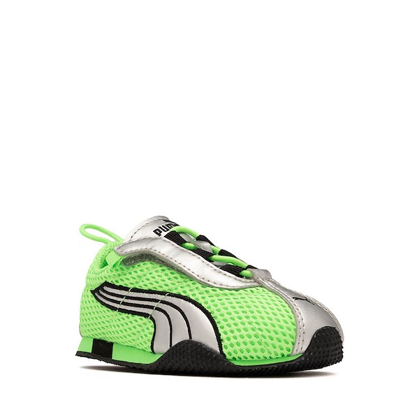 alternate view PUMA H-Street OG Sneaker - Baby / Toddler - Fizzy Green / PUMA SilverALT5