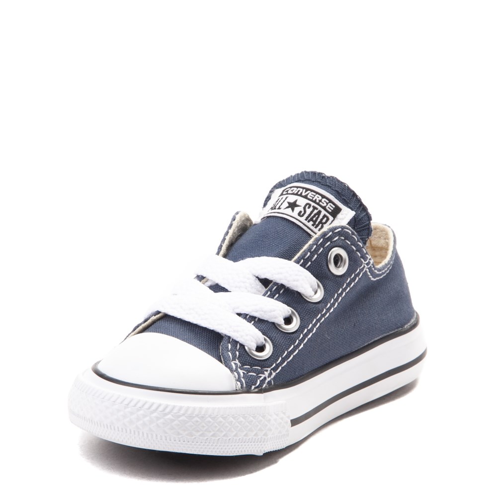 navy blue converse youth