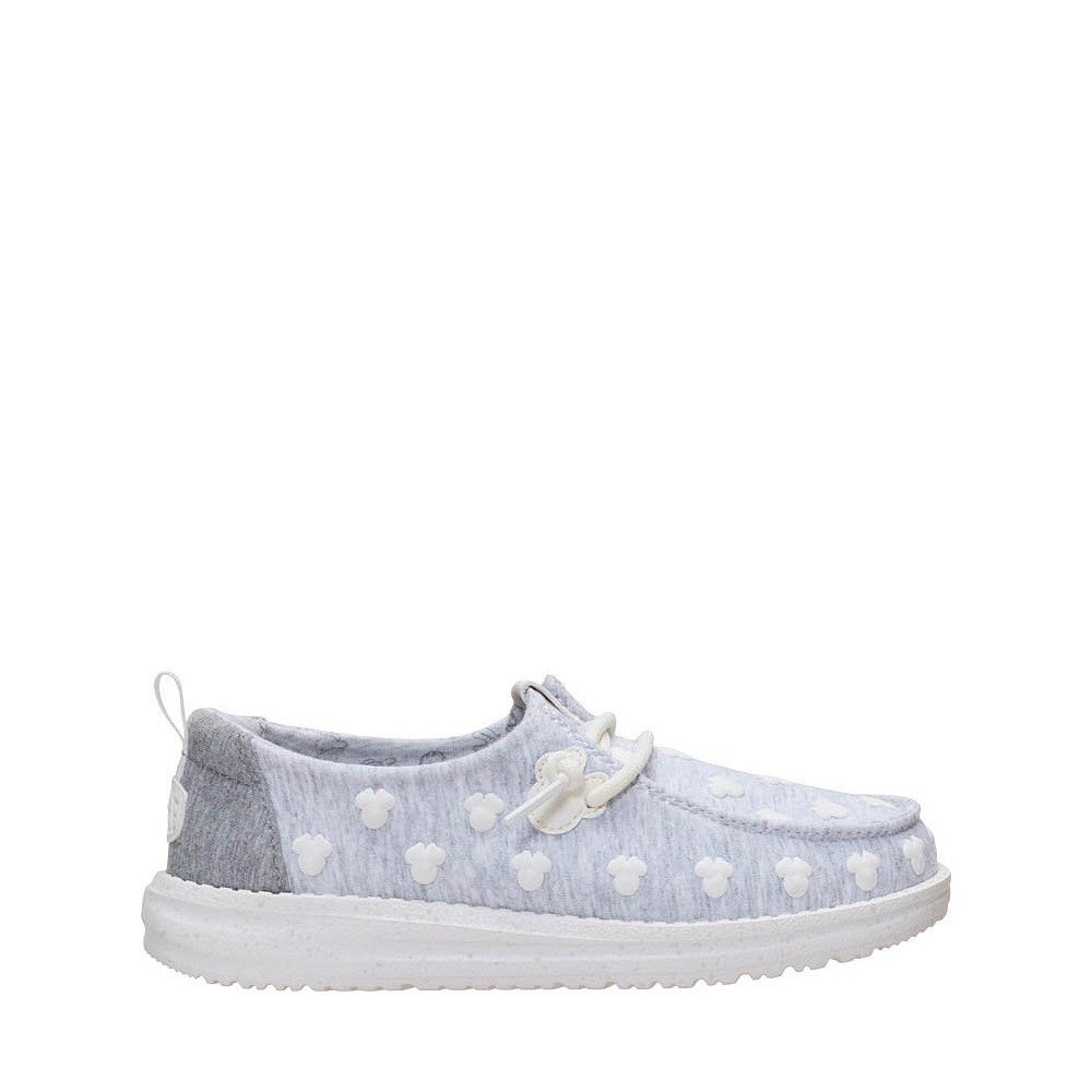 HEYDUDE Wendy Minnie Jersey Slip-On Casual Shoe - Little Kid / Big Kid - Grey / Multicolor