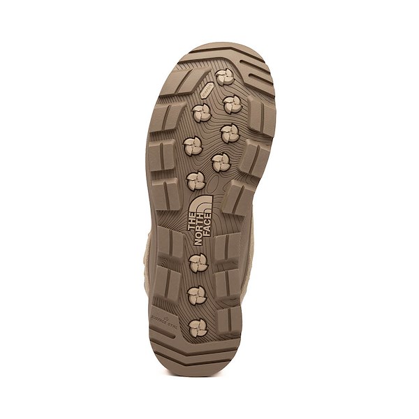 alternate view Womens The North Face Shellista VI Mid Waterproof Boot - Timeless Taupe / Garnet RedALT3