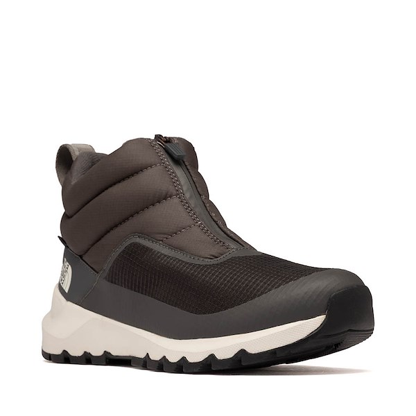 alternate view Womens The North Face THERMOBALL&trade; Progressive Zip II Waterproof Boot - Anthracite Grey / White AshALT5