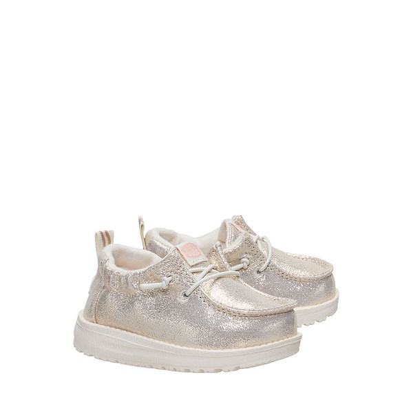 alternate view HEYDUDE LILDUDE Seasonal Slip-On Casual Shoe - Baby - ChampagneALT5