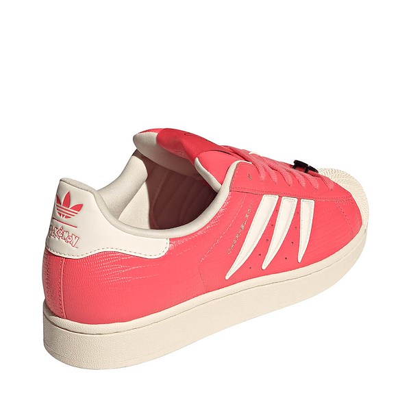 alternate view adidas x Pok&eacute;mon Superstar II Athletic Shoe - Preloved Scarlet / Preloved Scarlet / Cream WhiteALT4
