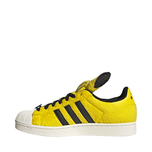alternate view adidas x Pok&eacute;mon Superstar II Athletic Shoe - Yellow / Yellow / Core BlackALT1