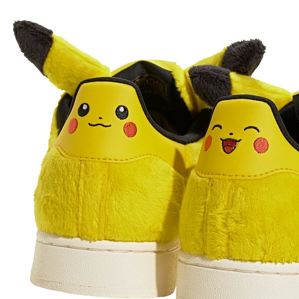 alternate view adidas x Pok&eacute;mon Superstar II Athletic Shoe - Yellow / Yellow / Core BlackALT4B