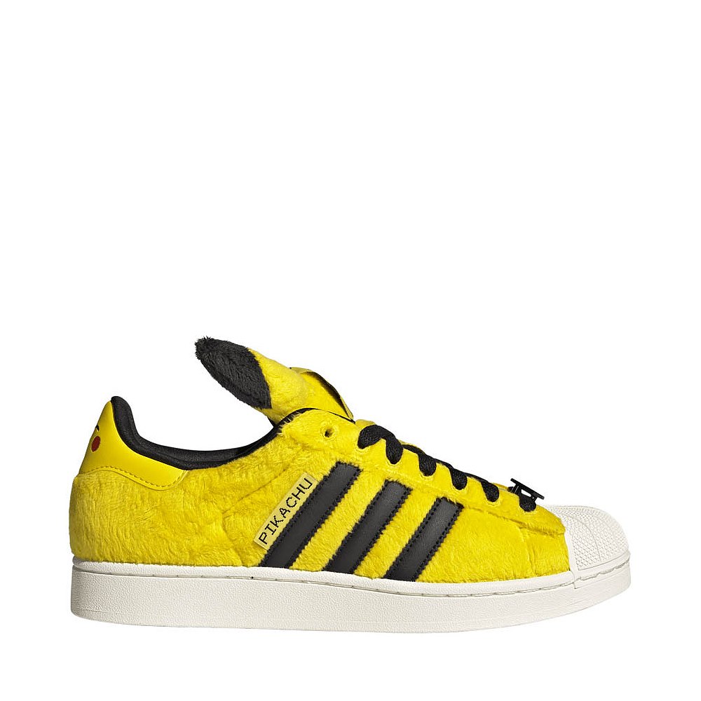 adidas x Pok&eacute;mon Superstar II Athletic Shoe - Yellow / Yellow / Core Black