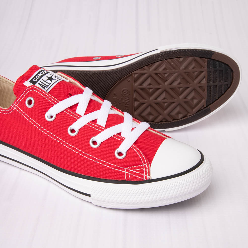 Converse Chuck Taylor All Star Lo Sneaker - Little Kid - Red