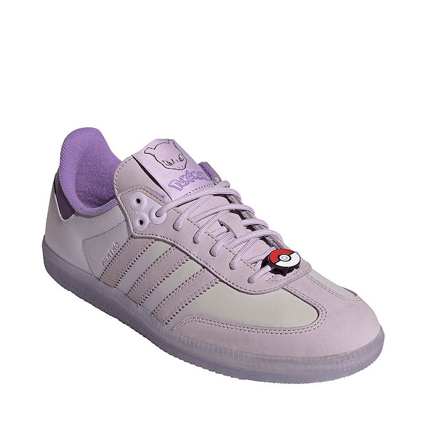 alternate view Mens adidas x Pok&eacute;mon Samba OG Athletic Shoe - Ice Lavender / Ice Lavender / Violet FusionALT5