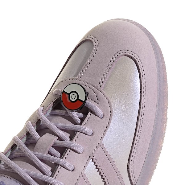 alternate view Mens adidas x Pok&eacute;mon Samba OG Athletic Shoe - Ice Lavender / Ice Lavender / Violet FusionALT5C