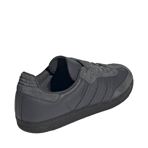 alternate view Mens adidas Samba OG Athletic Shoe - Carbon / Carbon / Core BlackALT4