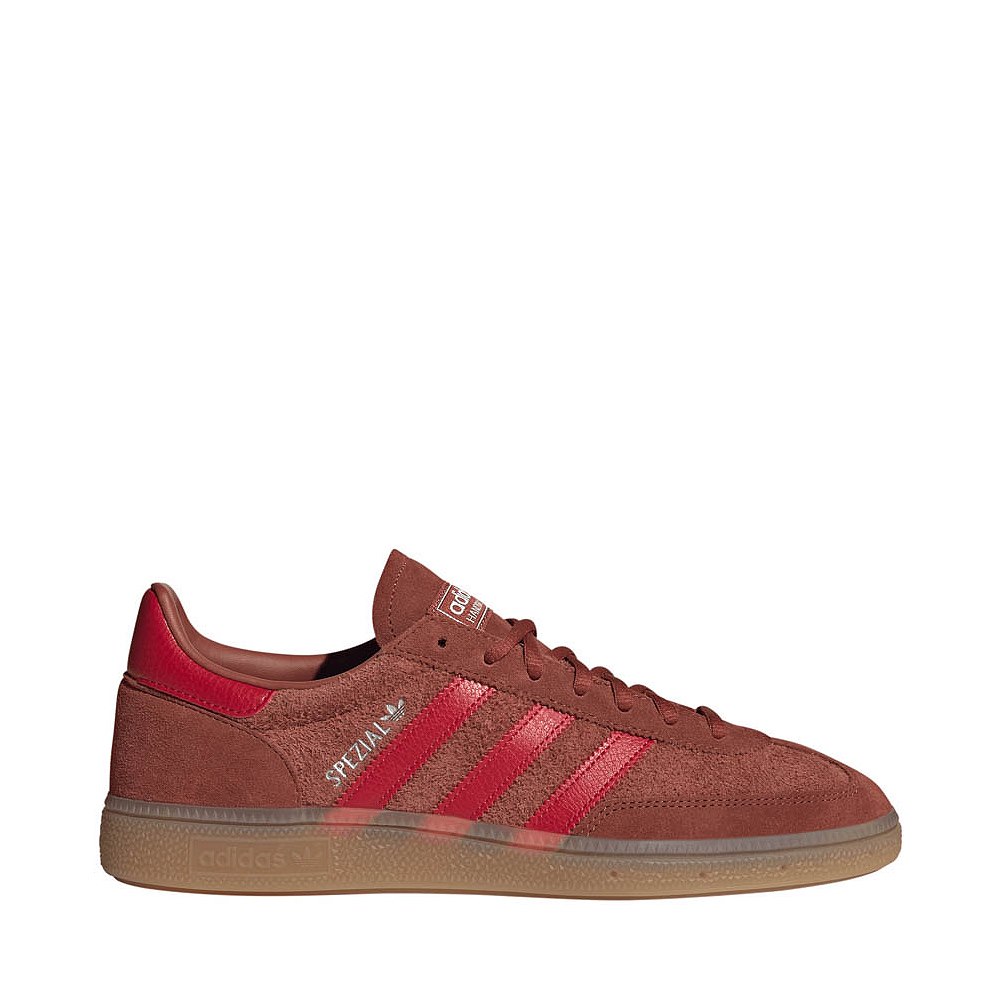 Mens adidas Handball Spezial Athletic Shoe - Burnt Sienna / Equipment Red / Gum 4