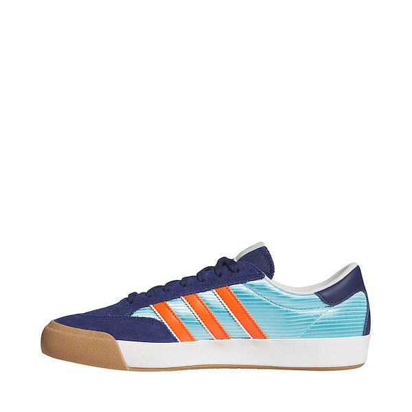 alternate view adidas Nora Skate Shoe - Bliss Blue / Semi Impact Orange / Dark BlueALT1