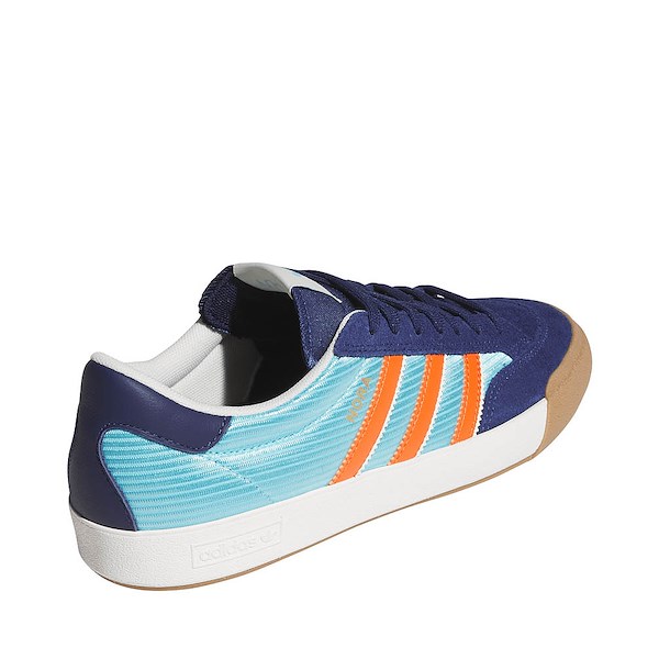 alternate view adidas Nora Skate Shoe - Bliss Blue / Semi Impact Orange / Dark BlueALT4