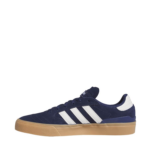 alternate view Mens adidas Busenitz Vulc II Skate Shoe - Dark Blue / Crystal White / Gum 4ALT1