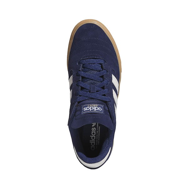 alternate view Mens adidas Busenitz Vulc II Skate Shoe - Dark Blue / Crystal White / Gum 4ALT2