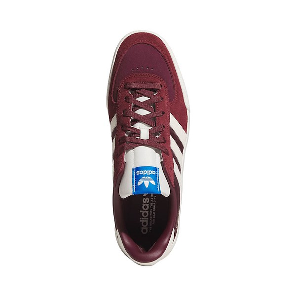 alternate view adidas Glenburn Skate Shoe - Shadow Red / Maroon / Chalk WhiteALT2