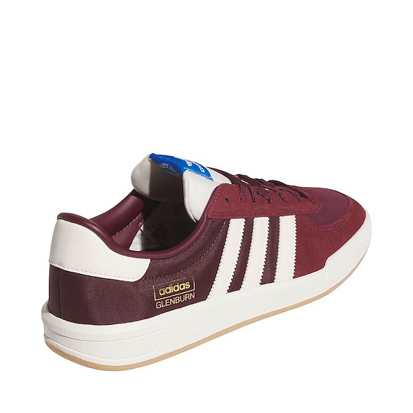 alternate view adidas Glenburn Skate Shoe - Shadow Red / Maroon / Chalk WhiteALT4