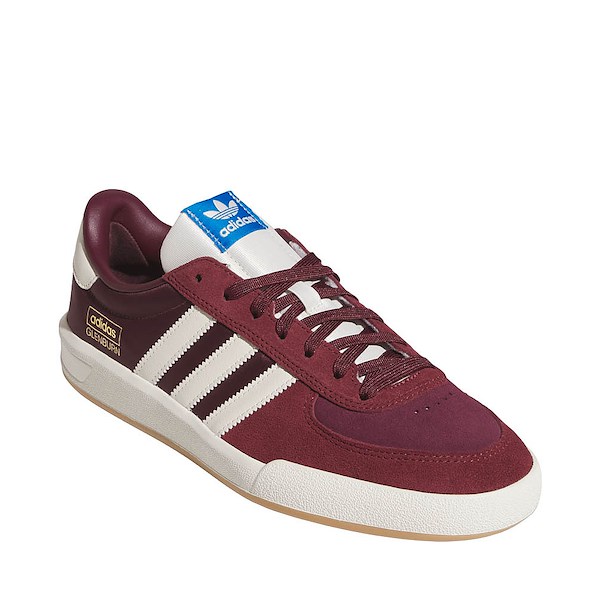 alternate view adidas Glenburn Skate Shoe - Shadow Red / Maroon / Chalk WhiteALT5