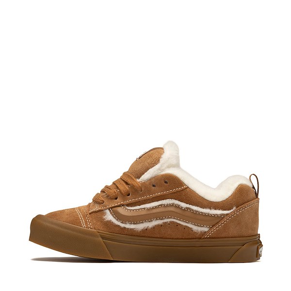 alternate view Vans Knu Skool Skate Shoe - Chipmunk BrownALT1