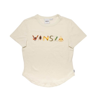 Main view of VANS SZA BABY TEE WHT