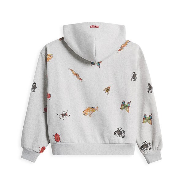 alternate view VANSZA Bug Out Hoodie - Heather GreyALT1