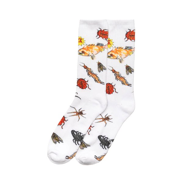 alternate view VANSZA Crew Socks - Marshmallow WhiteALT1