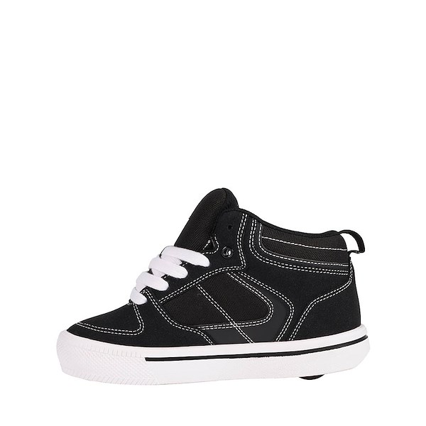 alternate view Heelys Pro 25 Mid Skate Shoe - Little Kid / Big Kid - Black / WhiteALT1