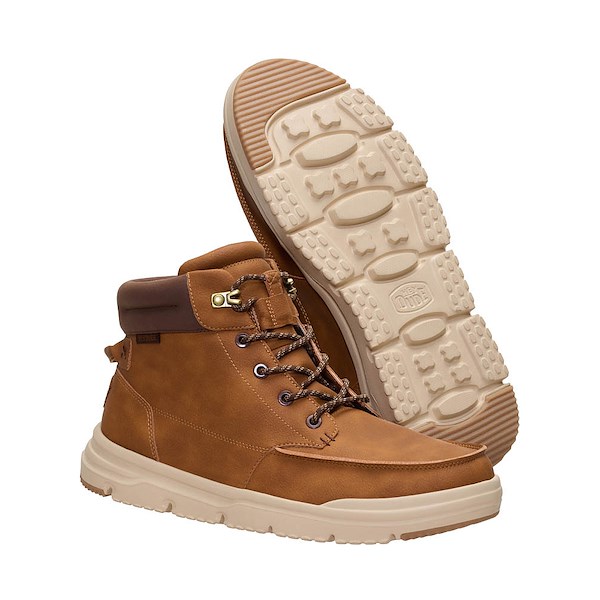 alternate view Mens HEYDUDE Bradley II Classic Boot - Argan Oil / MultiALT3