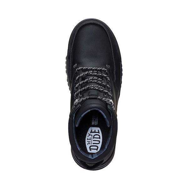 alternate view Mens HEYDUDE Bradley II Classic Boot - Black / BlackALT2